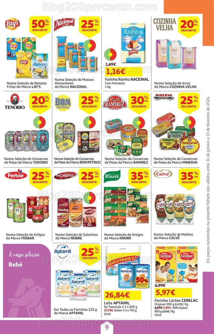 Antevisão Folheto AUCHAN Promoções de 31 janeiro a 13 fevereiro