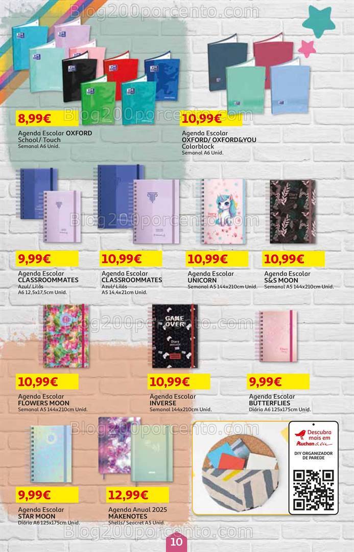 Antevisão Folheto AUCHAN Promoções + Regresso às Aulas - 21 agosto a 4 setembro