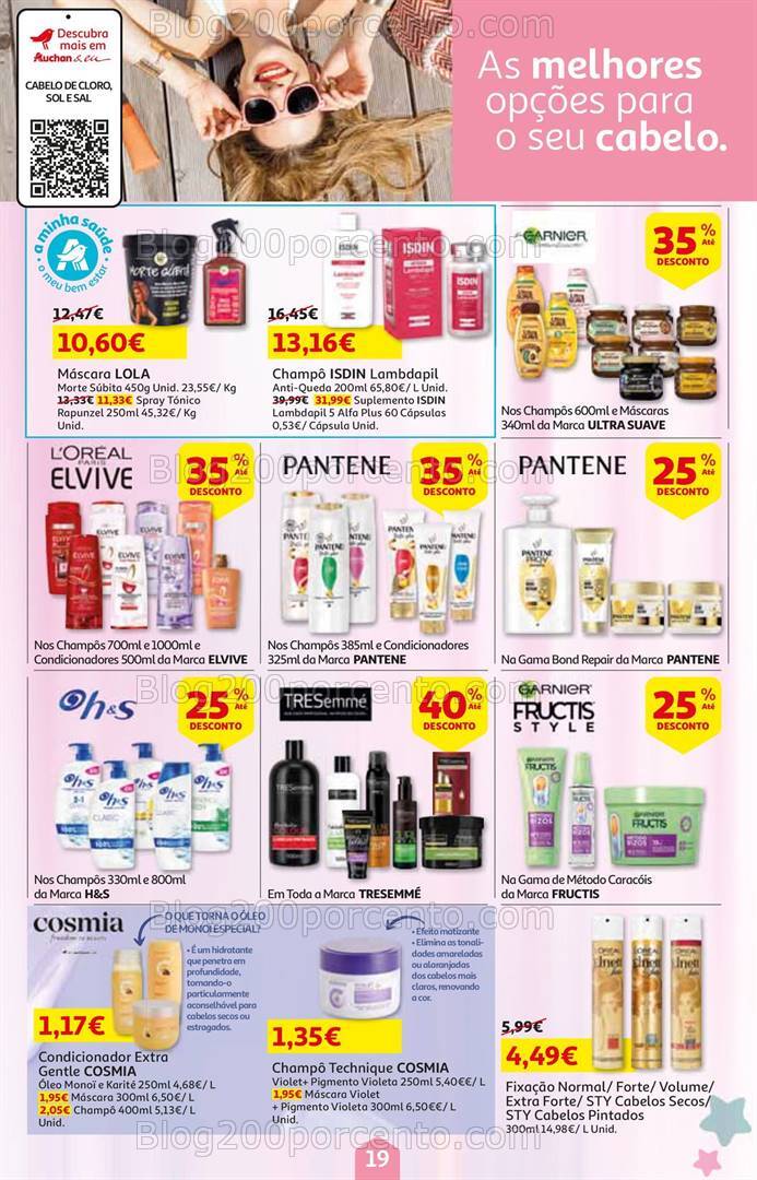 Antevisão Folheto AUCHAN Promoções + Regresso às Aulas - 21 agosto a 4 setembro