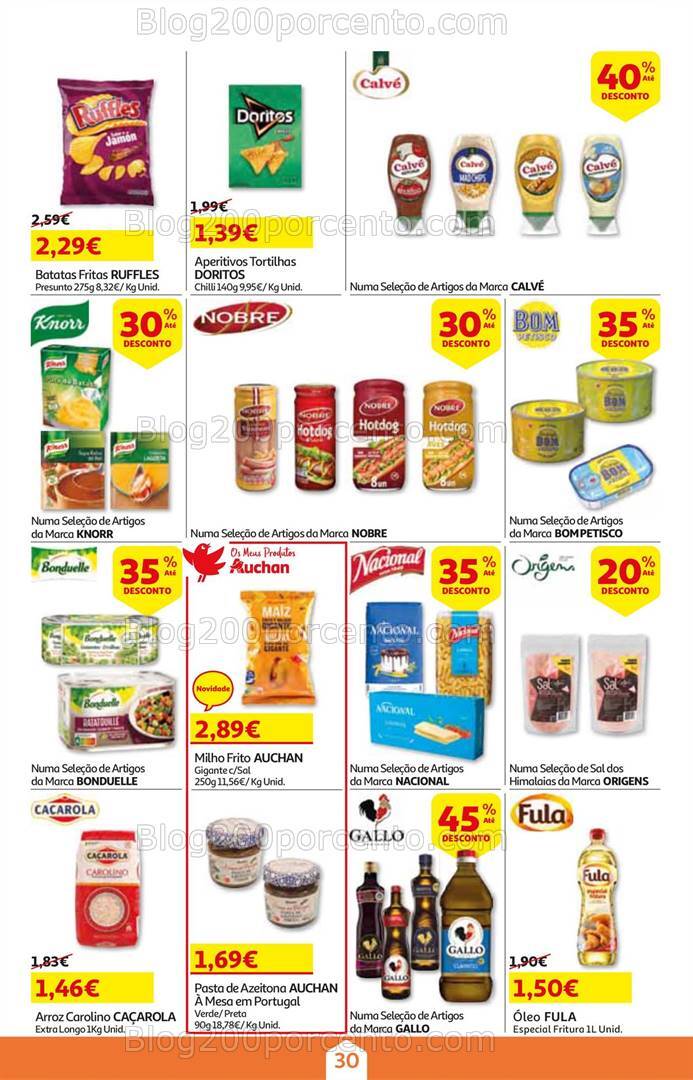 Antevisão Folheto AUCHAN Promoções + Regresso às Aulas - 21 agosto a 4 setembro