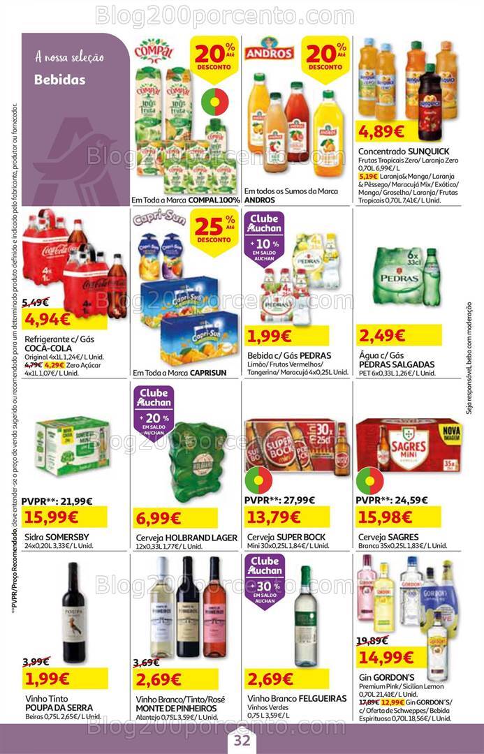 Antevisão Folheto AUCHAN Promoções + Regresso às Aulas - 21 agosto a 4 setembro