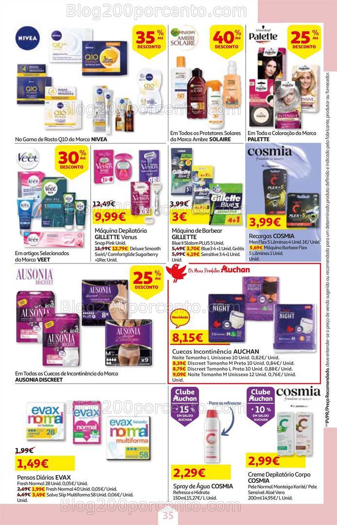 Antevisão Folheto AUCHAN Promoções + Regresso às Aulas - 21 agosto a 4 setembro