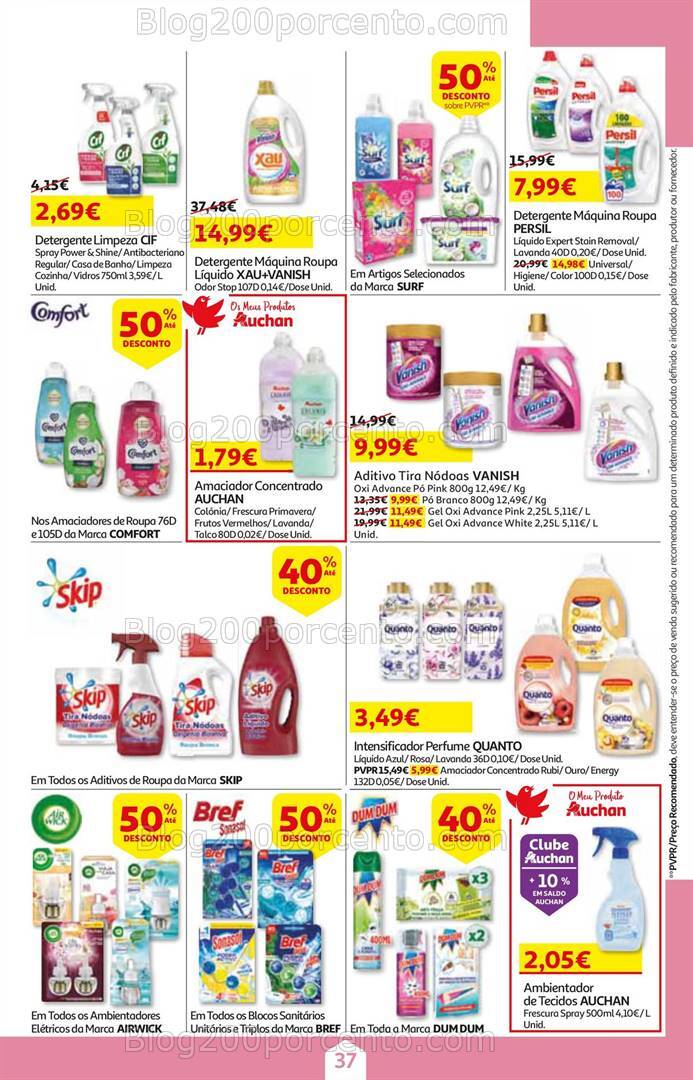 Antevisão Folheto AUCHAN Promoções + Regresso às Aulas - 21 agosto a 4 setembro