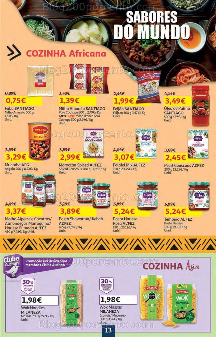 Antevisão Folheto AUCHAN Promoções + Regresso às Aulas - 6 a 20 agosto
