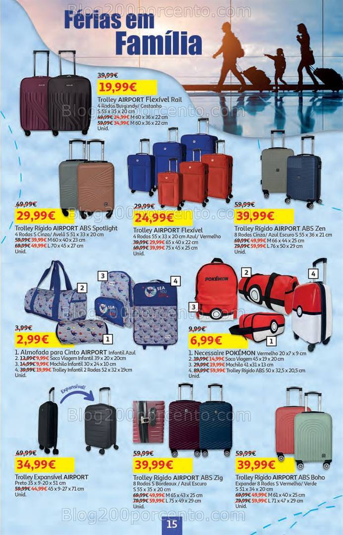 Antevisão Folheto AUCHAN Promoções + Regresso às Aulas - 6 a 20 agosto