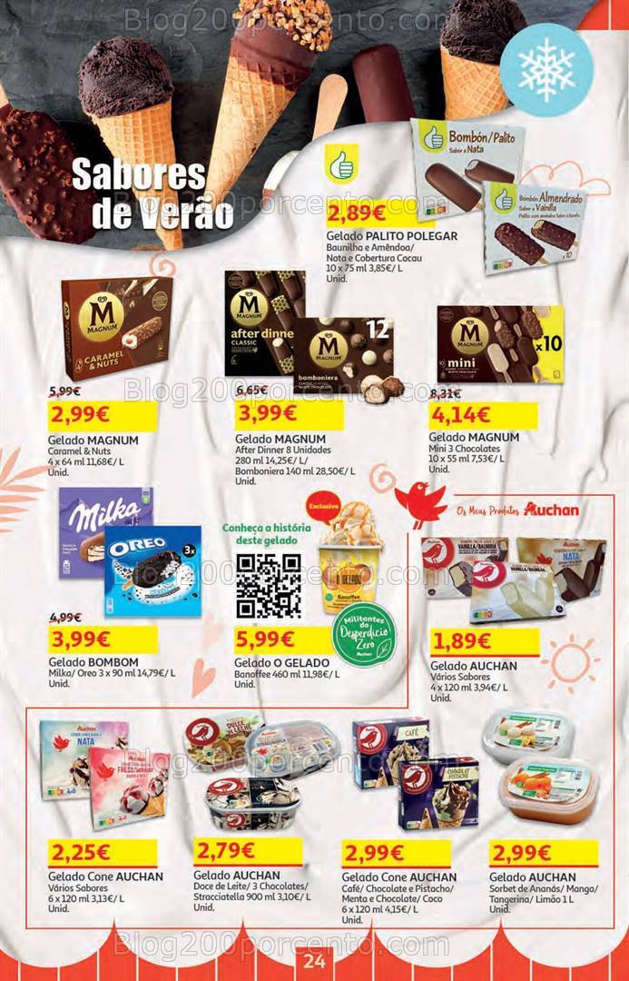 Antevisão Folheto AUCHAN Promoções + Regresso às Aulas - 6 a 20 agosto