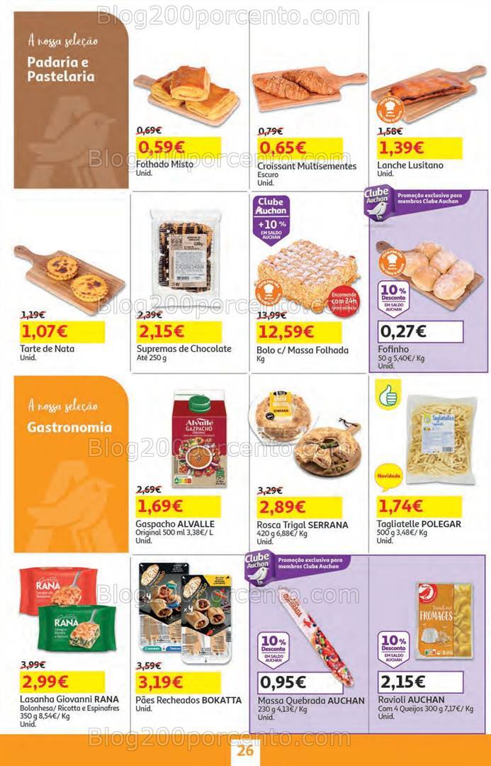 Antevisão Folheto AUCHAN Promoções + Regresso às Aulas - 6 a 20 agosto