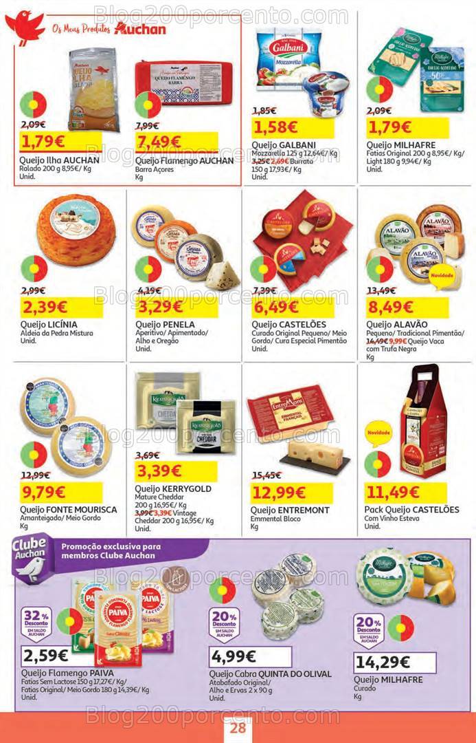 Antevisão Folheto AUCHAN Promoções + Regresso às Aulas - 6 a 20 agosto