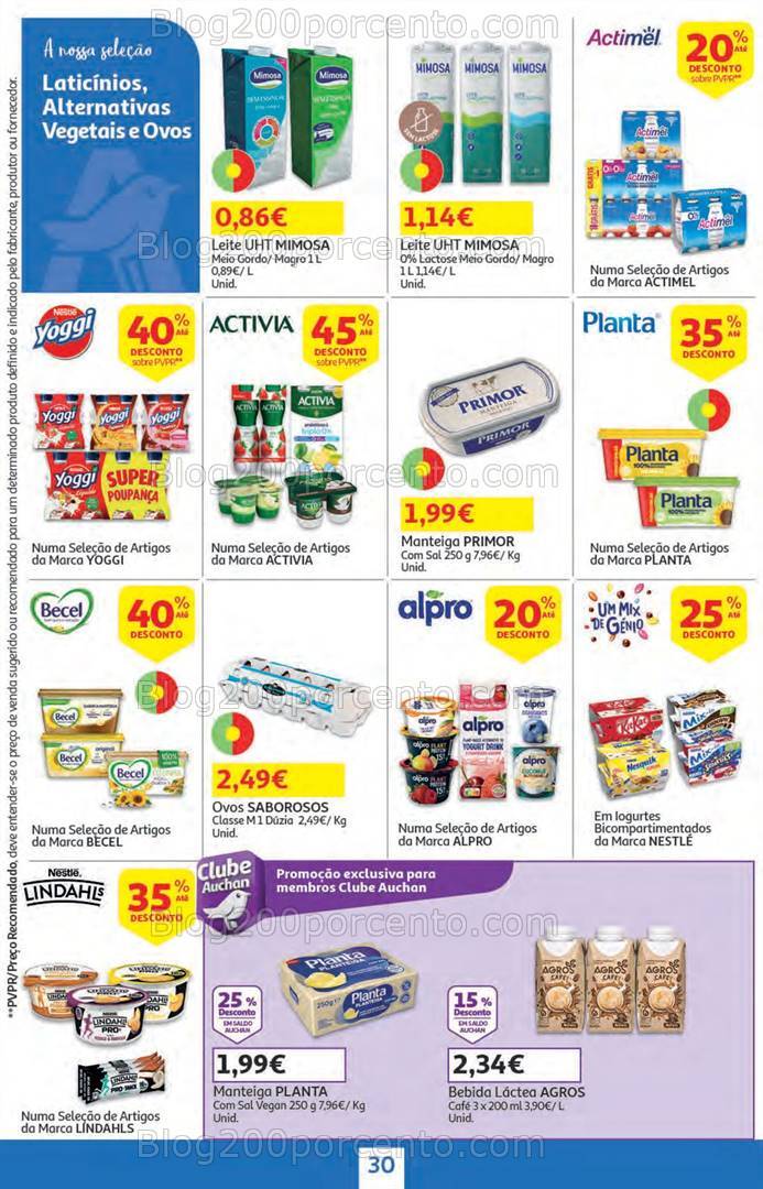 Antevisão Folheto AUCHAN Promoções + Regresso às Aulas - 6 a 20 agosto