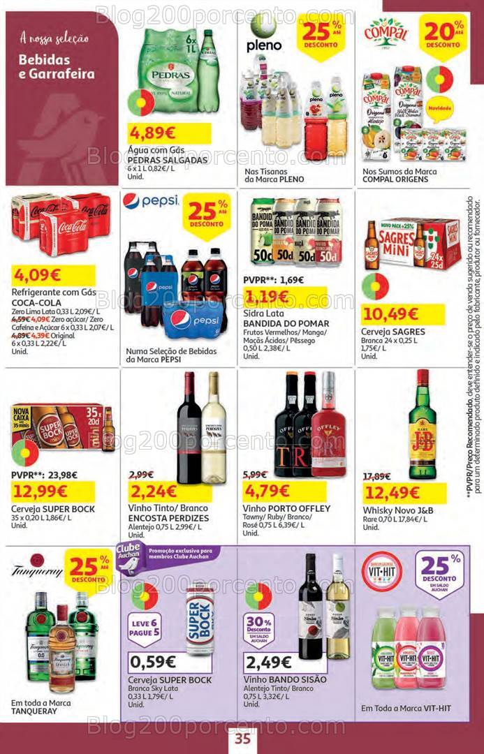 Antevisão Folheto AUCHAN Promoções + Regresso às Aulas - 6 a 20 agosto
