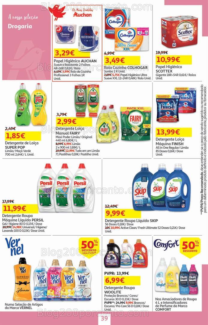 Antevisão Folheto AUCHAN Promoções + Regresso às Aulas - 6 a 20 agosto