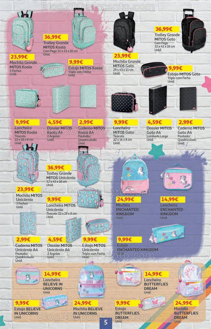 Antevisão Folheto AUCHAN Promoções + Regresso às Aulas - 6 a 20 agosto