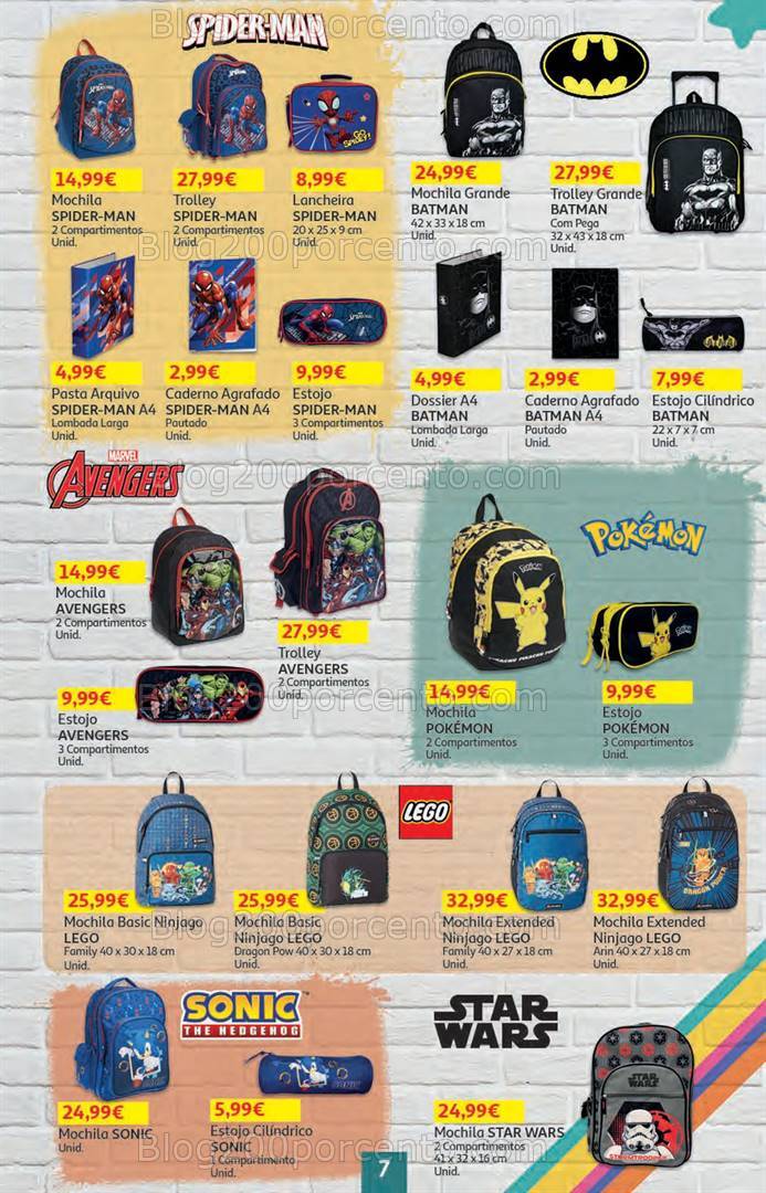 Antevisão Folheto AUCHAN Promoções + Regresso às Aulas - 6 a 20 agosto