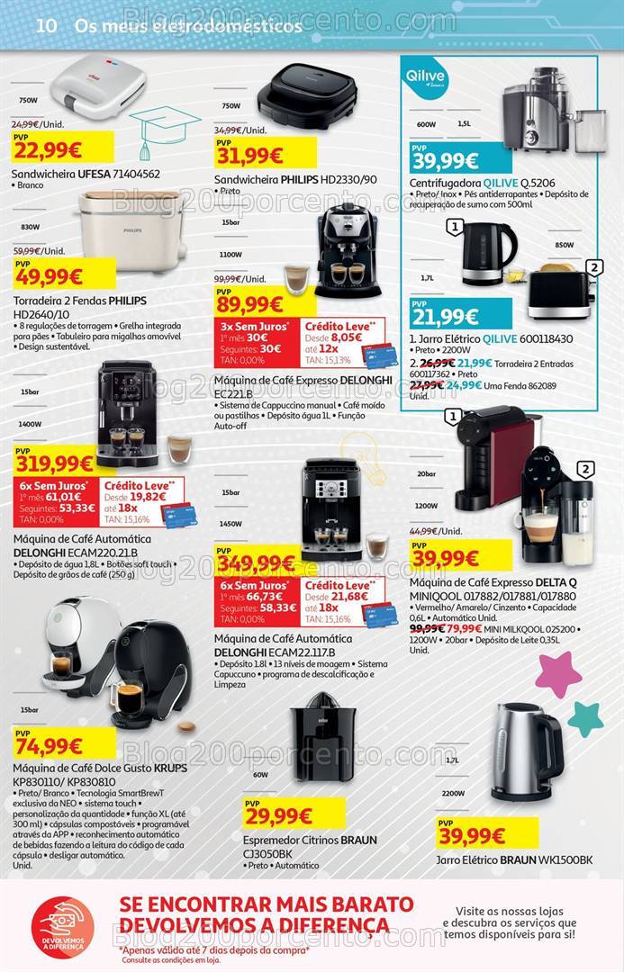 Antevisão Folheto AUCHAN Tecnologia + Regresso às Aulas - 23 agosto a 18 setembro