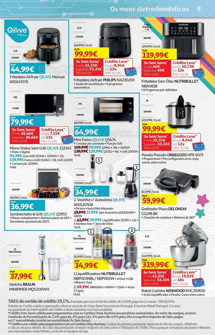 Antevisão Folheto AUCHAN Tecnologia + Regresso às Aulas - 23 agosto a 18 setembro