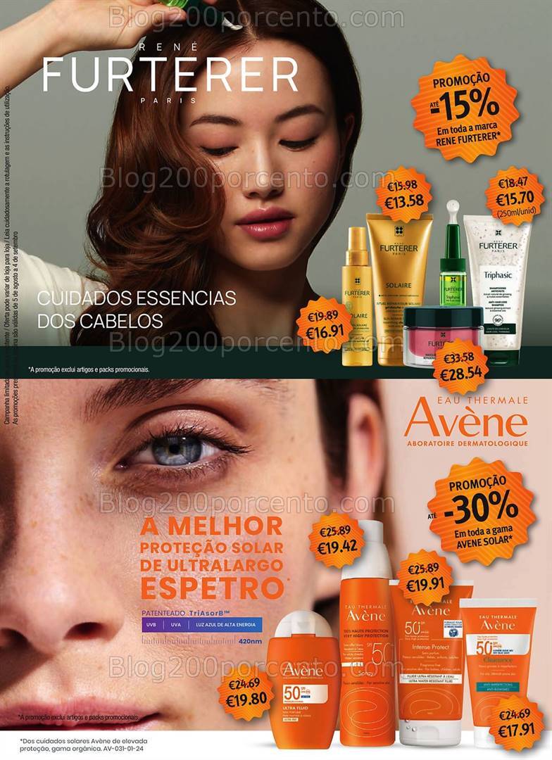 Antevisão Folheto AUCHAN Saúde e Bem-Estar Promoções de 5 agosto a 4 setembro