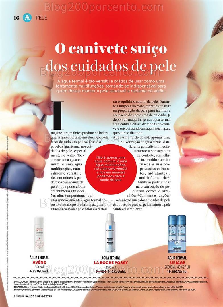 Antevisão Folheto AUCHAN Saúde e Bem-Estar Promoções de 5 agosto a 4 setembro