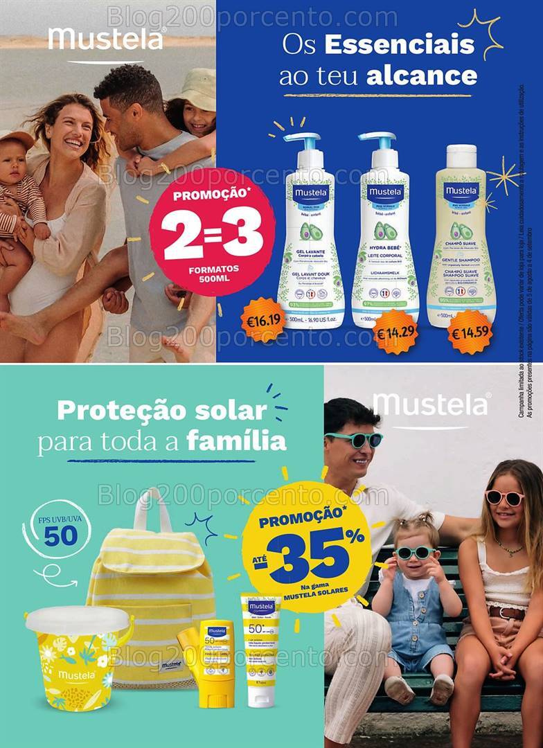 Antevisão Folheto AUCHAN Saúde e Bem-Estar Promoções de 5 agosto a 4 setembro