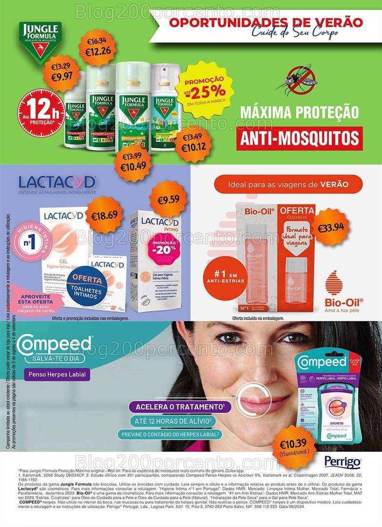 Antevisão Folheto AUCHAN Saúde e Bem-Estar Promoções de 5 agosto a 4 setembro