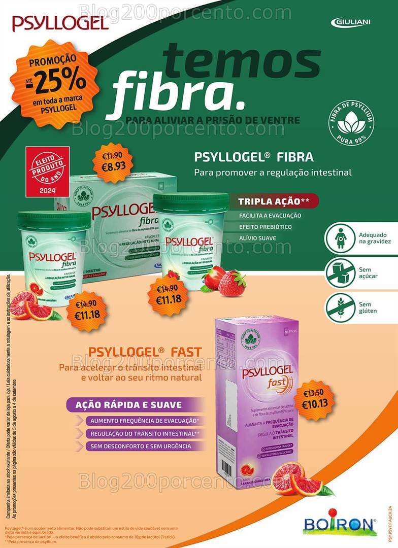 Antevisão Folheto AUCHAN Saúde e Bem-Estar Promoções de 5 agosto a 4 setembro