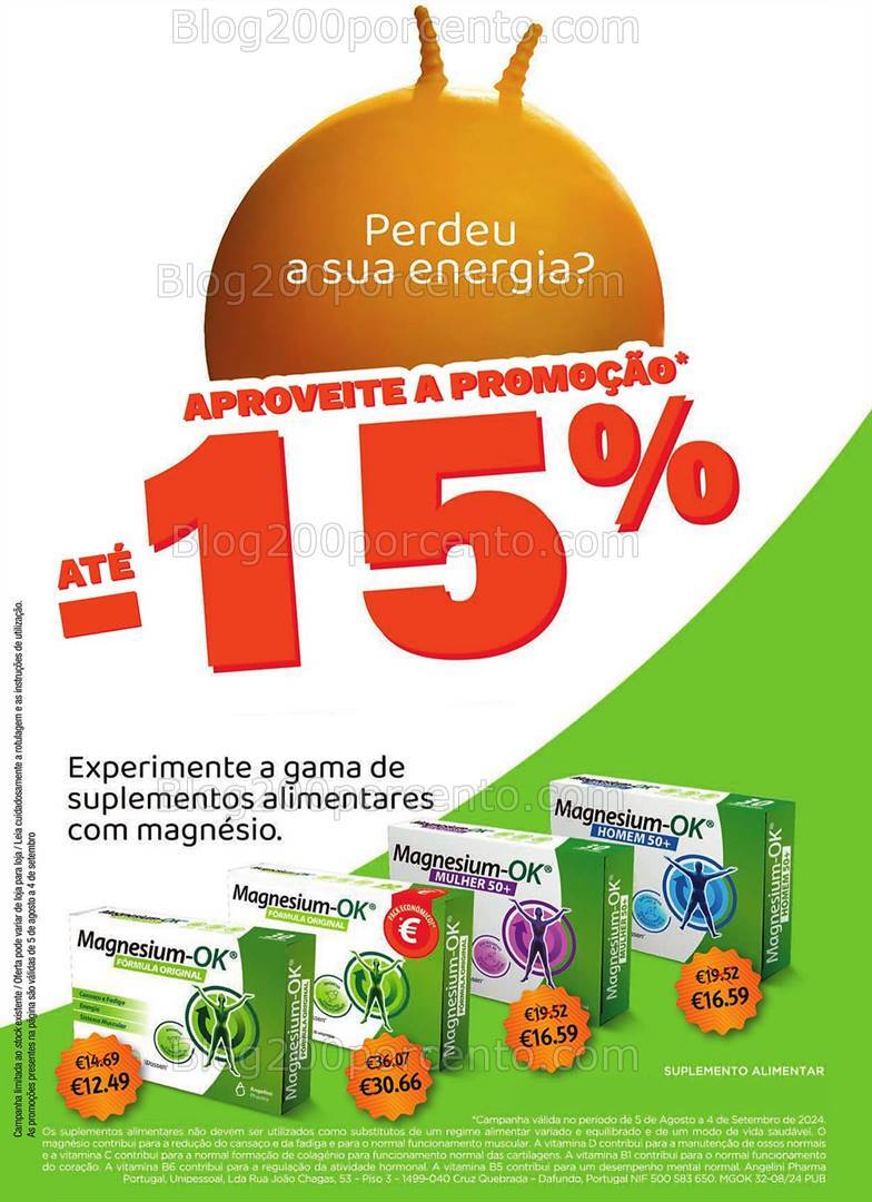 Antevisão Folheto AUCHAN Saúde e Bem-Estar Promoções de 5 agosto a 4 setembro