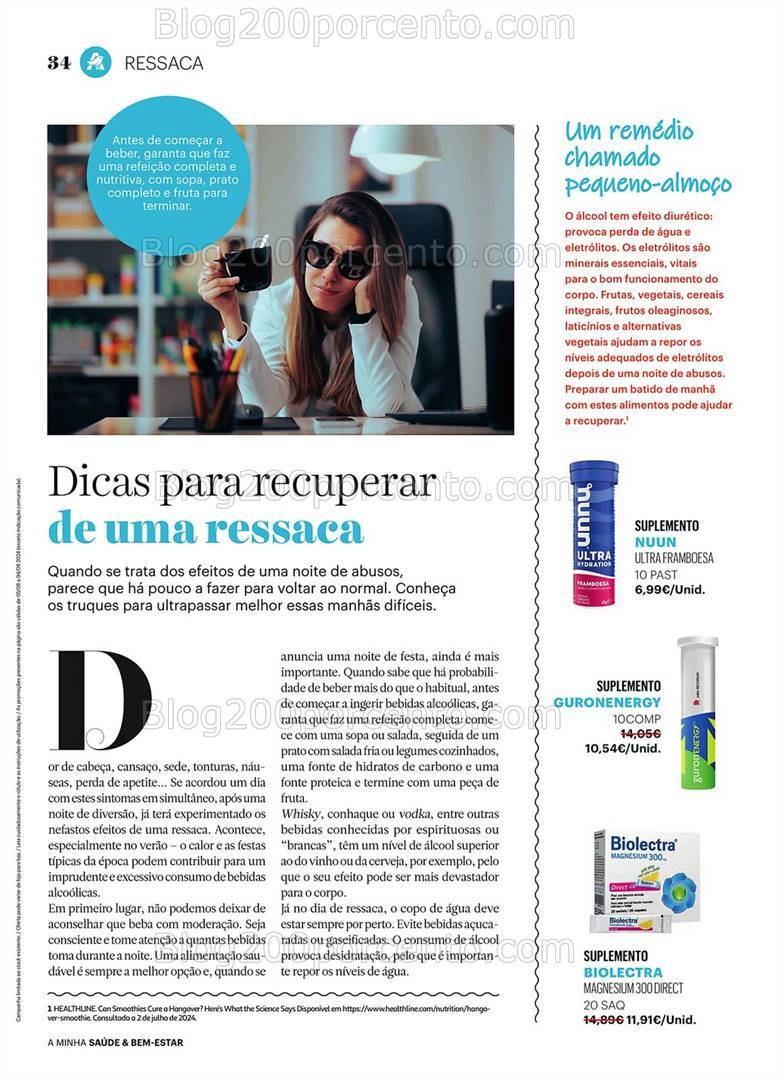 Antevisão Folheto AUCHAN Saúde e Bem-Estar Promoções de 5 agosto a 4 setembro