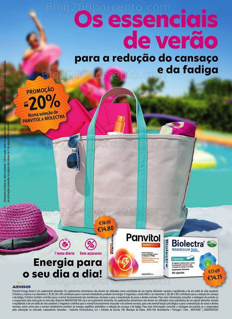 Antevisão Folheto AUCHAN Saúde e Bem-Estar Promoções de 5 agosto a 4 setembro