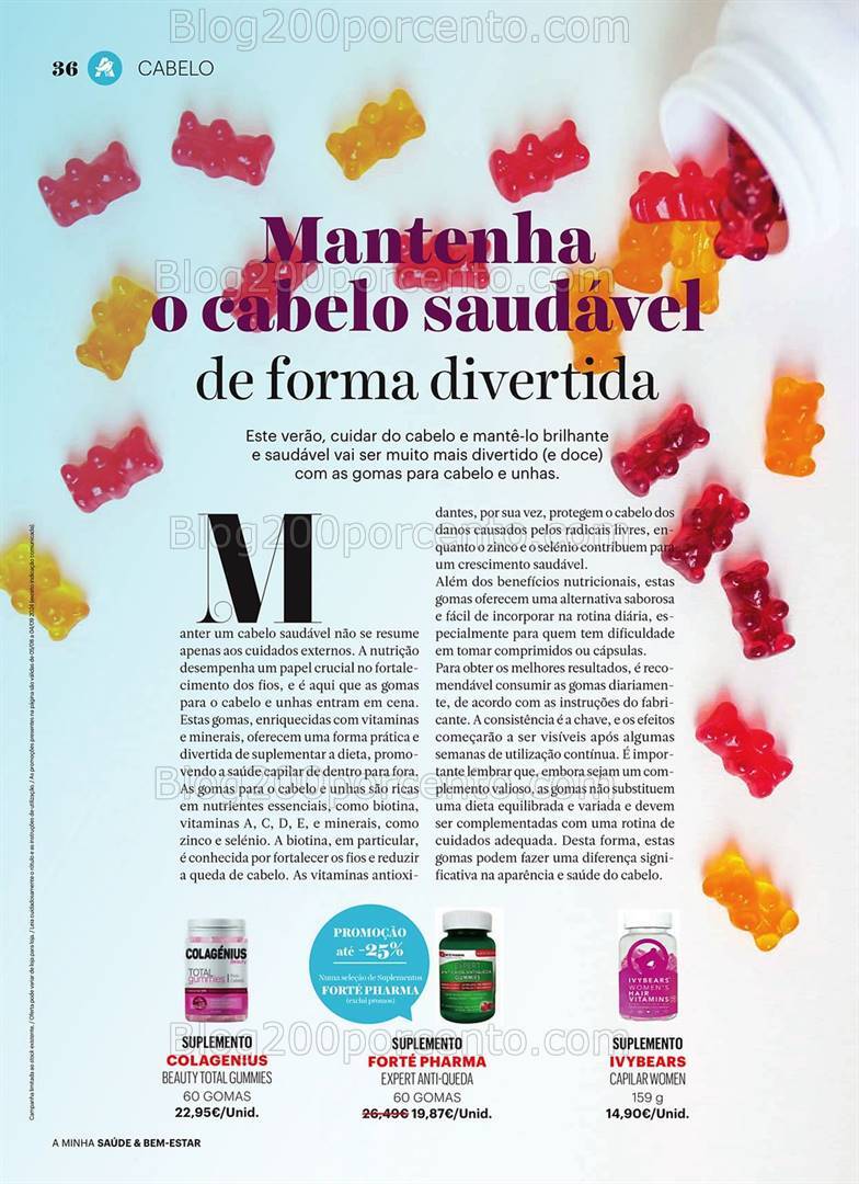 Antevisão Folheto AUCHAN Saúde e Bem-Estar Promoções de 5 agosto a 4 setembro