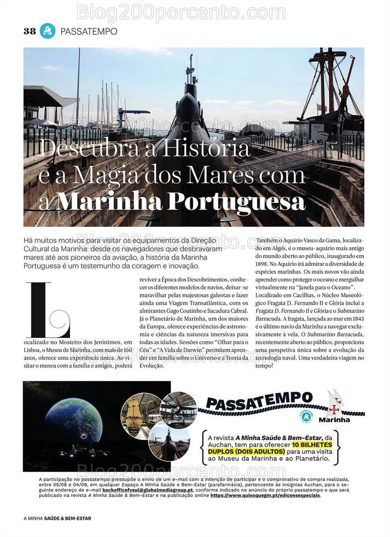 Antevisão Folheto AUCHAN Saúde e Bem-Estar Promoções de 5 agosto a 4 setembro