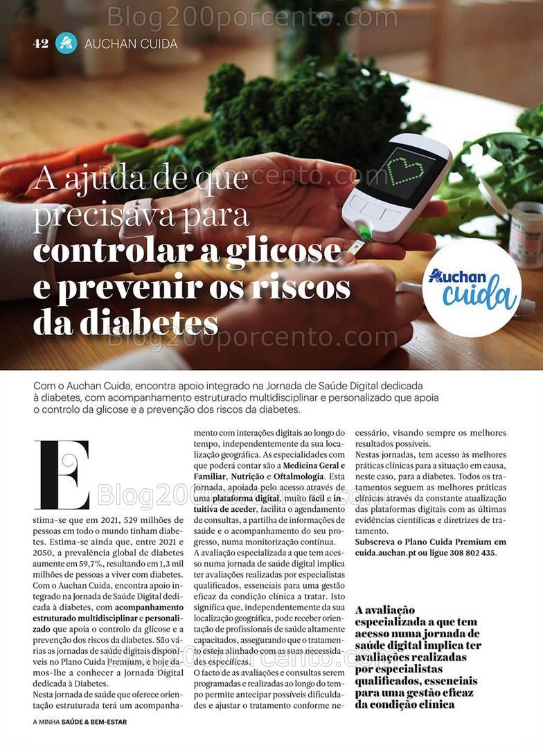 Antevisão Folheto AUCHAN Saúde e Bem-Estar Promoções de 5 agosto a 4 setembro