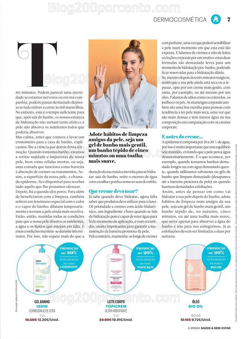 Antevisão Folheto AUCHAN Saúde e Bem-Estar Promoções de 1 abril a 2 maio