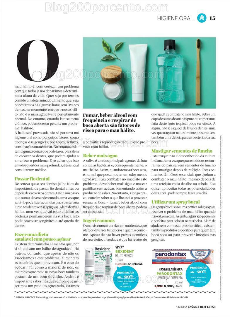 Antevisão Folheto AUCHAN Saúde e Bem-Estar Promoções de 1 abril a 2 maio