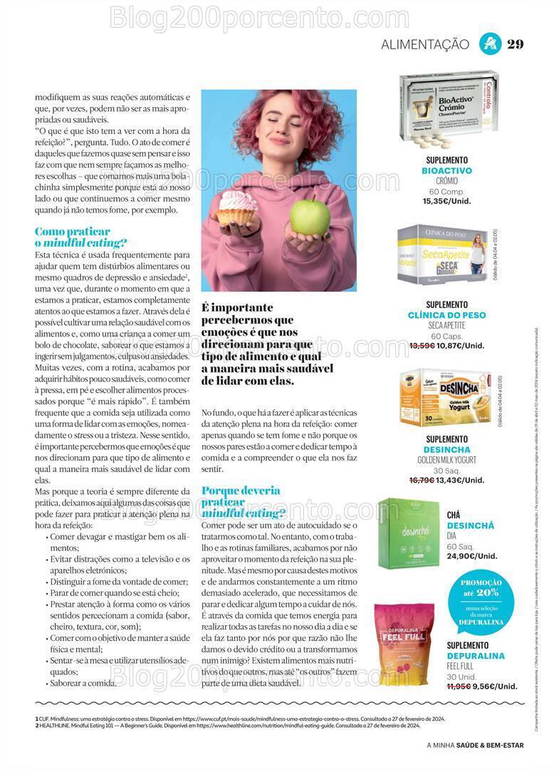 Antevisão Folheto AUCHAN Saúde e Bem-Estar Promoções de 1 abril a 2 maio