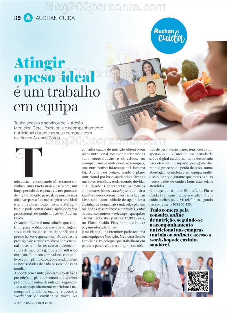 Antevisão Folheto AUCHAN Saúde e Bem-Estar Promoções de 1 abril a 2 maio