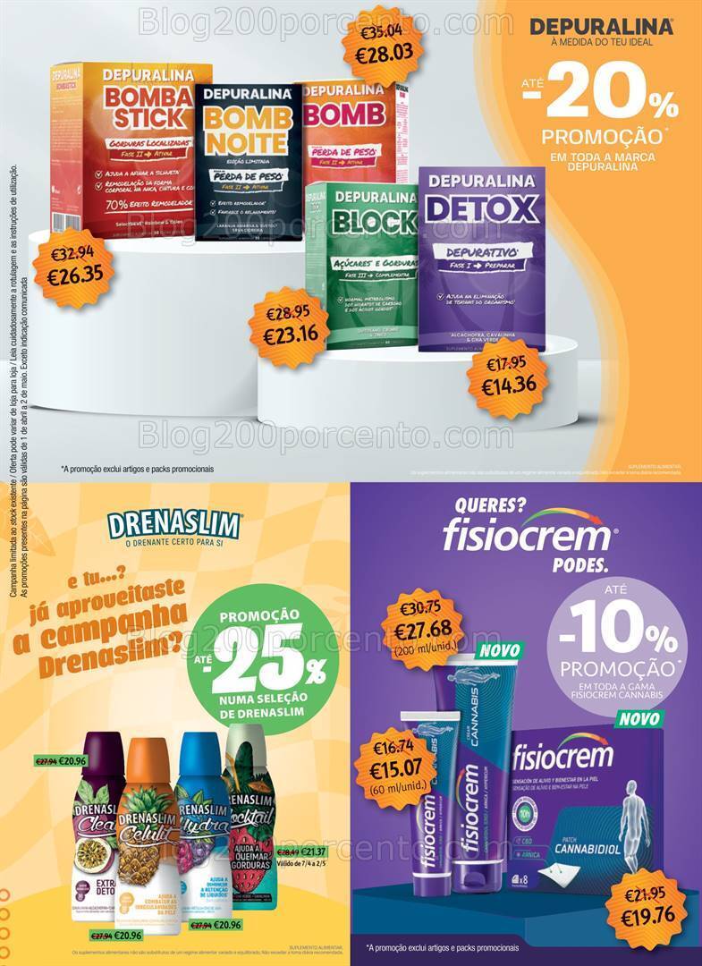 Antevisão Folheto AUCHAN Saúde e Bem-Estar Promoções de 1 abril a 2 maio