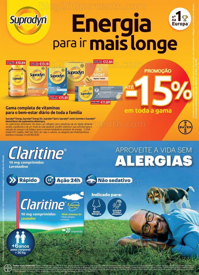 Antevisão Folheto AUCHAN Saúde e Bem-Estar Promoções de 1 abril a 2 maio