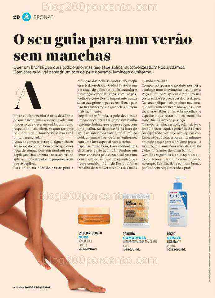 Antevisão Folheto AUCHAN Saúde e Bem Estar Promoções de 2 julho a 2 agosto