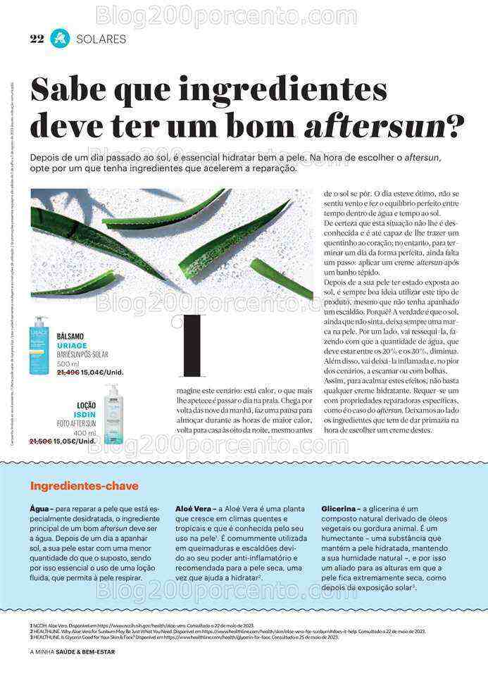 Antevisão Folheto AUCHAN Saúde e Bem Estar Promoções de 2 julho a 2 agosto