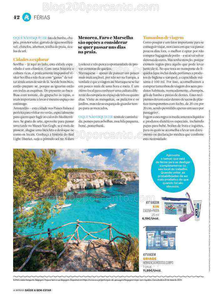 Antevisão Folheto AUCHAN Saúde e Bem Estar Promoções de 2 julho a 2 agosto