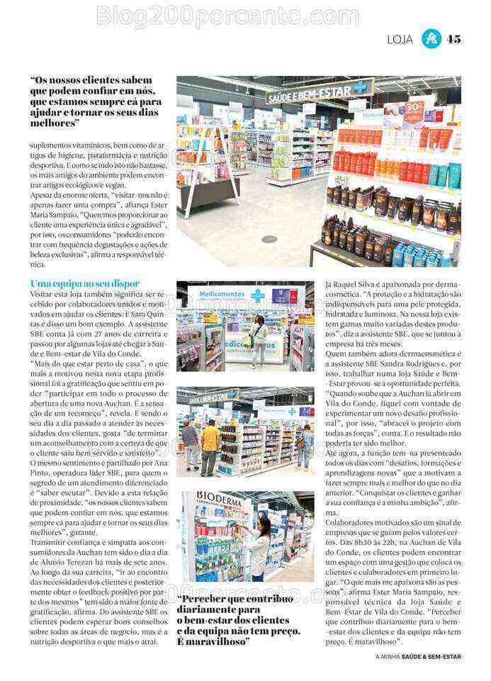 Antevisão Folheto AUCHAN Saúde e Bem Estar Promoções de 2 julho a 2 agosto