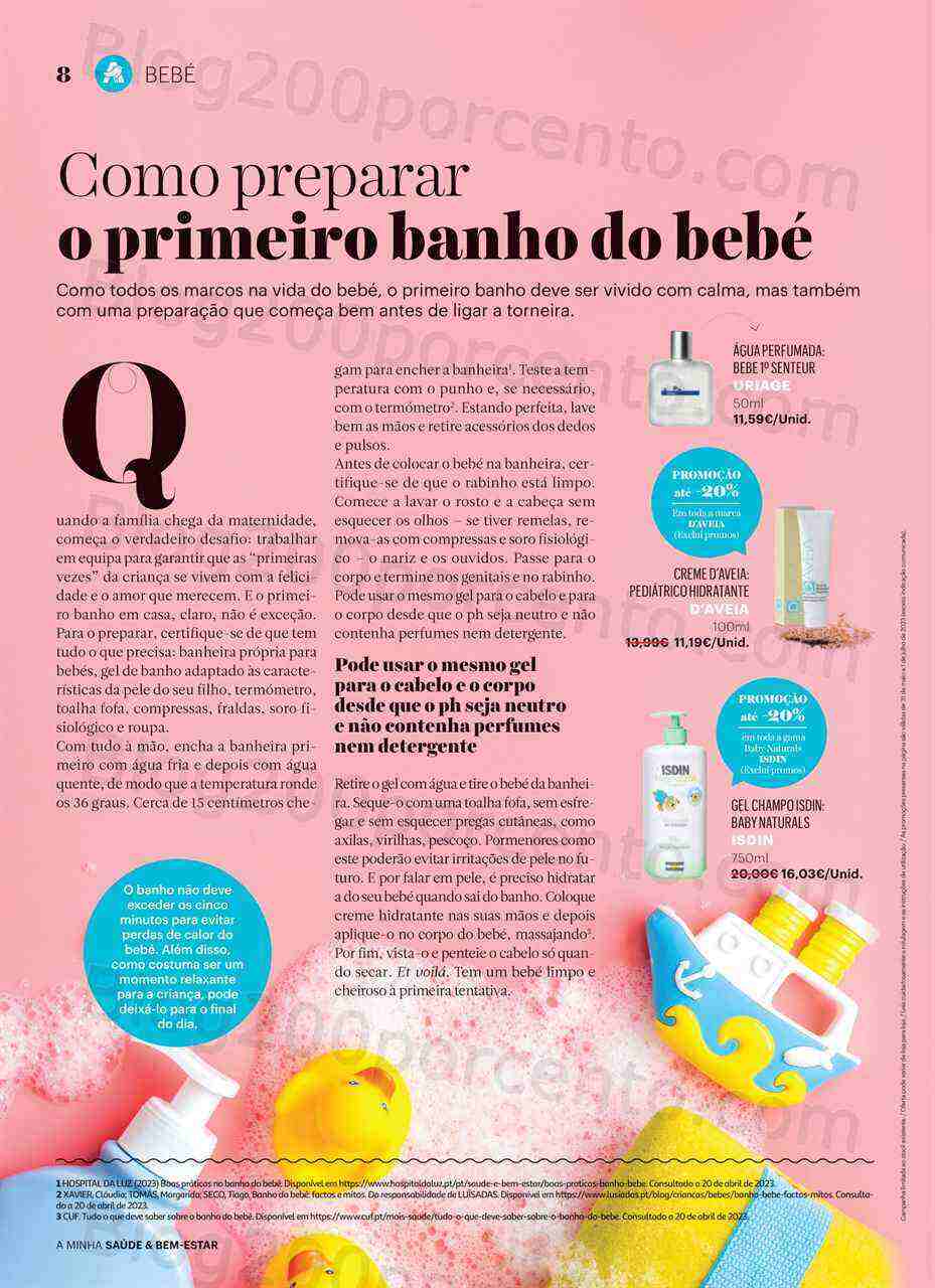 Antevisão Folheto AUCHAN Saúde e Bem Estar Promoções de 3 junho a 3 junho