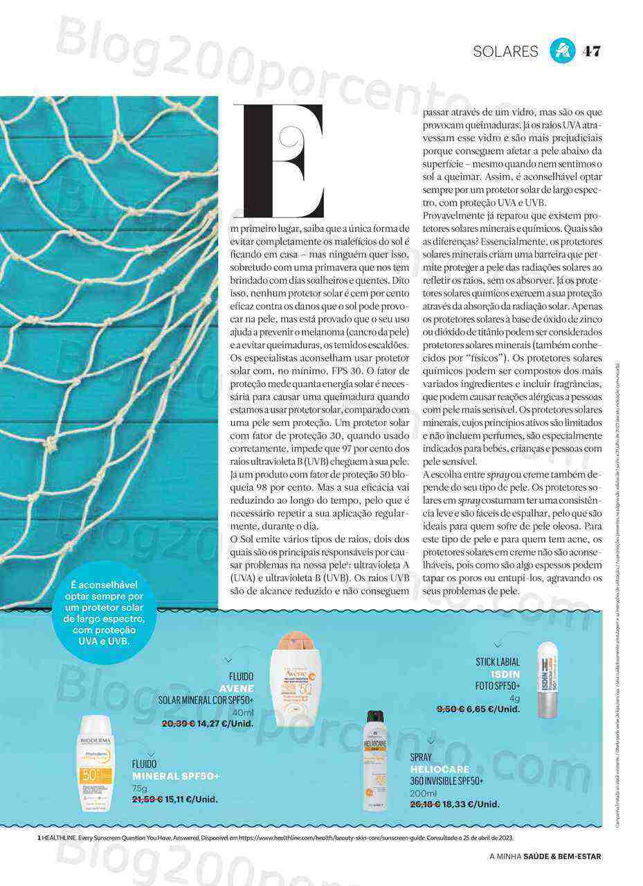 Antevisão Folheto AUCHAN Saúde e Bem Estar Promoções de 3 junho a 3 junho