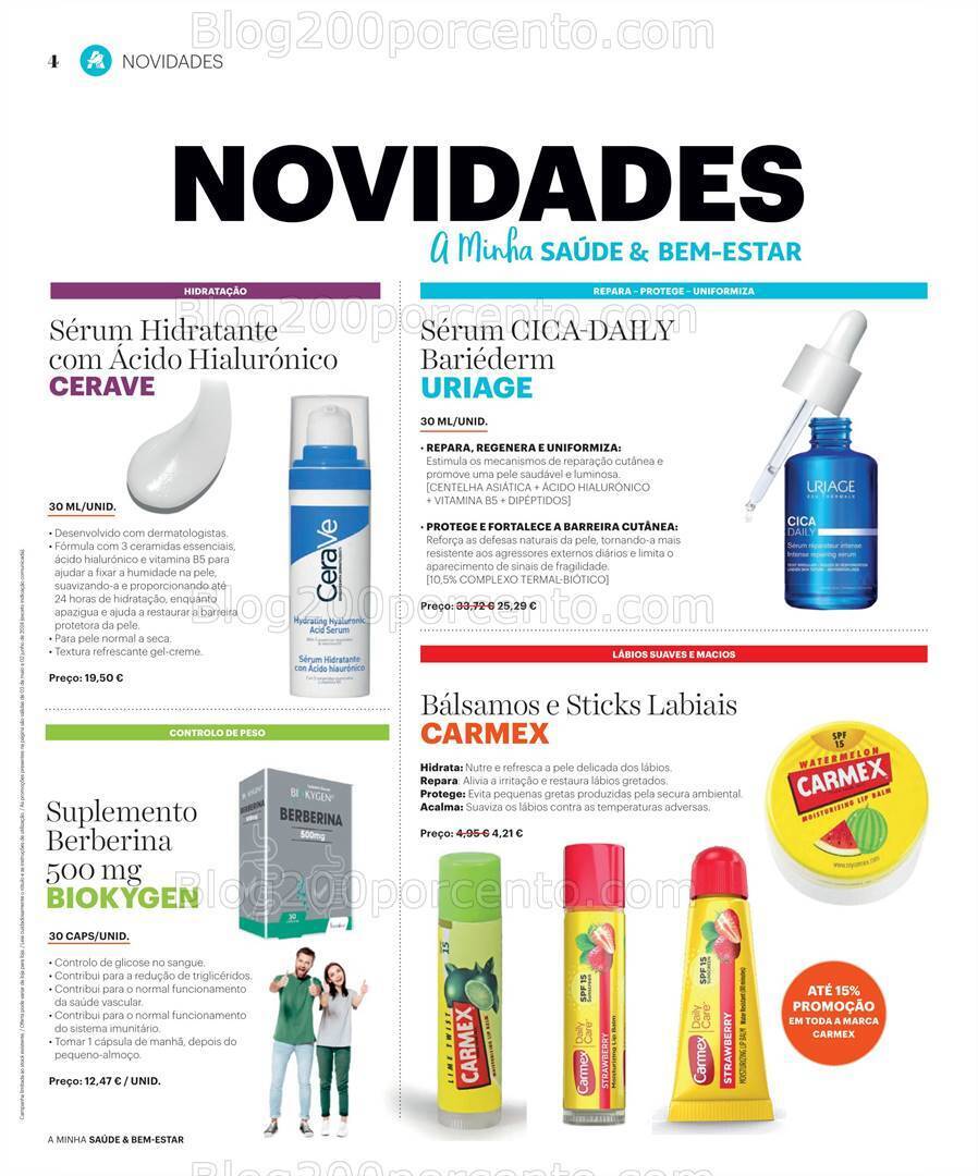 Antevisão Folheto AUCHAN Saúde e Bem-Estar Promoções de 3 maio a 2 junho