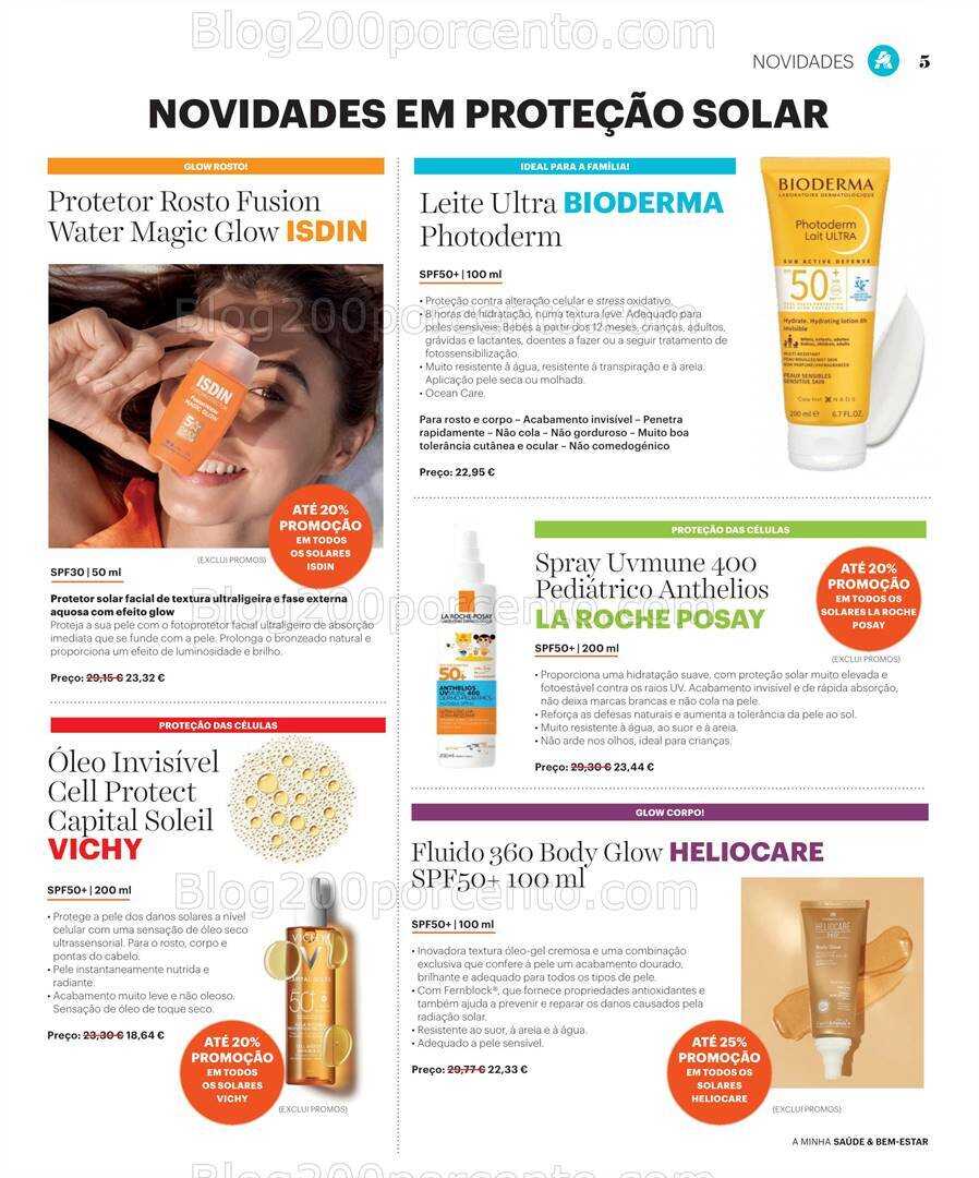 Antevisão Folheto AUCHAN Saúde e Bem-Estar Promoções de 3 maio a 2 junho