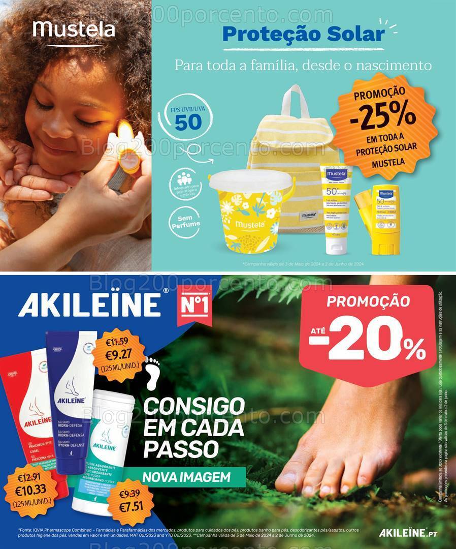 Antevisão Folheto AUCHAN Saúde e Bem-Estar Promoções de 3 maio a 2 junho
