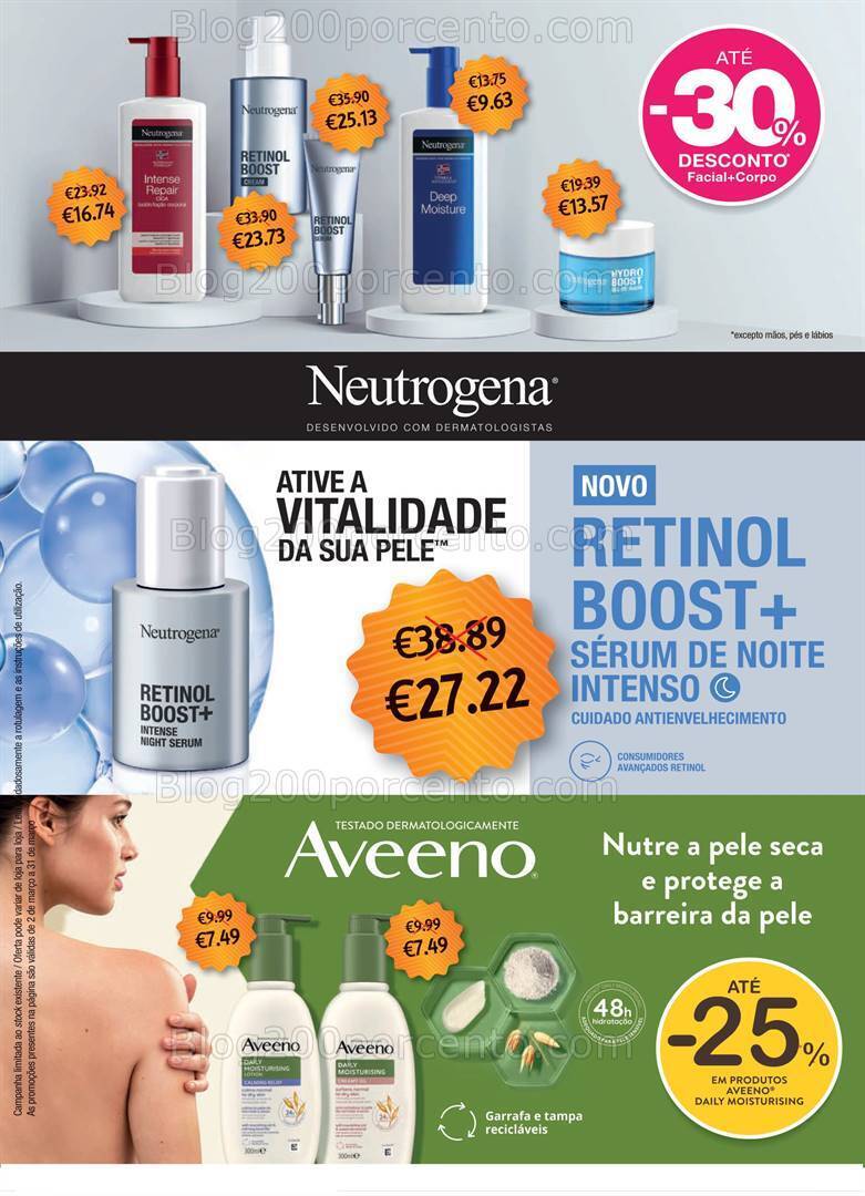 Antevisão Folheto AUCHAN Saúde e Bem Estar Promoções de 2 a 31 março