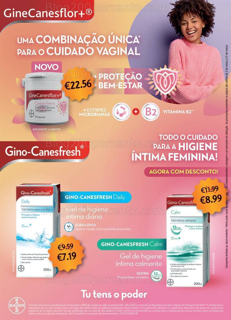 Antevisão Folheto AUCHAN Saúde e Bem Estar Promoções de 2 a 31 março