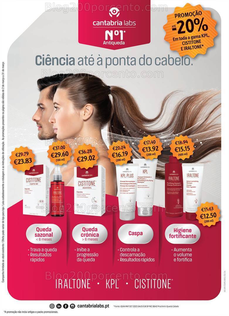 Antevisão Folheto AUCHAN Saúde e Bem Estar Promoções de 2 a 31 março