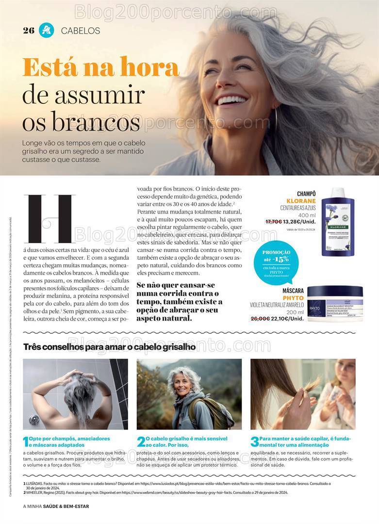 Antevisão Folheto AUCHAN Saúde e Bem Estar Promoções de 2 a 31 março