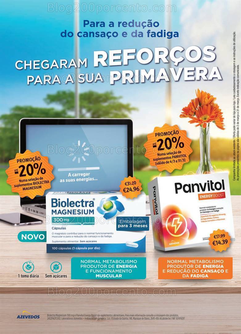 Antevisão Folheto AUCHAN Saúde e Bem Estar Promoções de 2 a 31 março